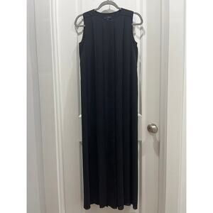 COS Black Halter Sheath Maxi Dress